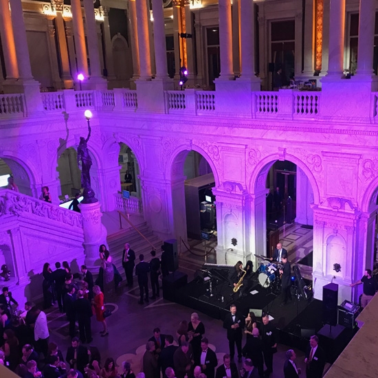 Up lighting, Lighting, Library of Congress, Library of Congress event 